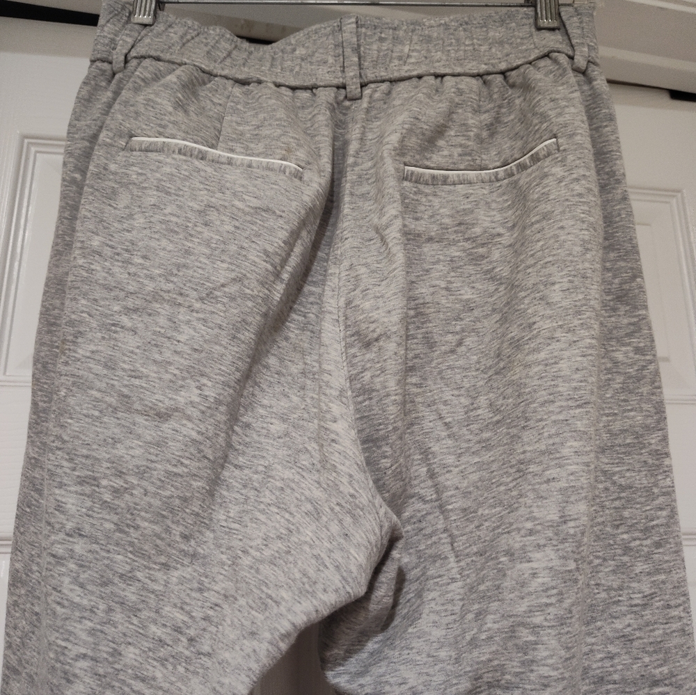 Peserico Gray Cropped Tapered Pants - Picture 9 of 11